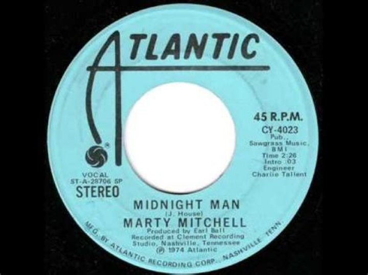 Marty Mitchell Midnight Man 1974 YouTube