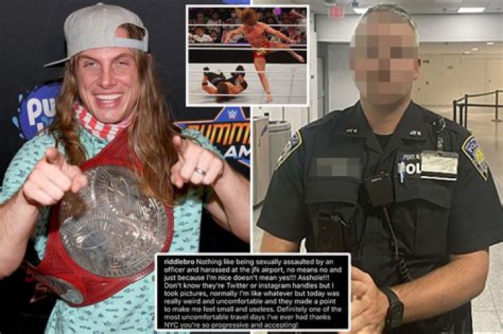 Matt Riddle Accuses JFK Airport Police Officer Of Sexual Assault
