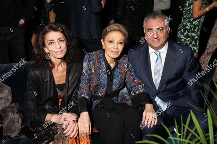 Max Amini and Farahnaz Pahlavi Bardia