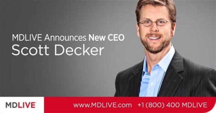 MDLIVE Names Scott Decker, Veteran Health IT Executive, as New CEO