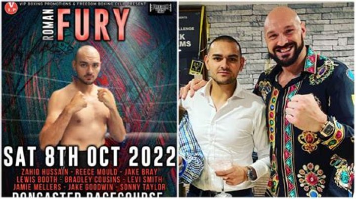 Meet Roman Fury Tyson Fury&rsquo;s 25yearold brother who is set to make