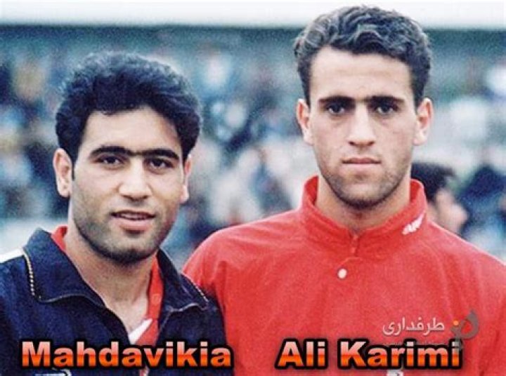 Mehdi Mahdavikia & Ali Karimi United liverpool, Arsenal manchester