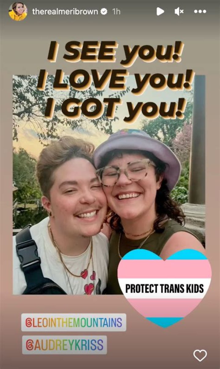 Meri Brown Supports Leon Brown's Decision to Come Out as Trans, Queer