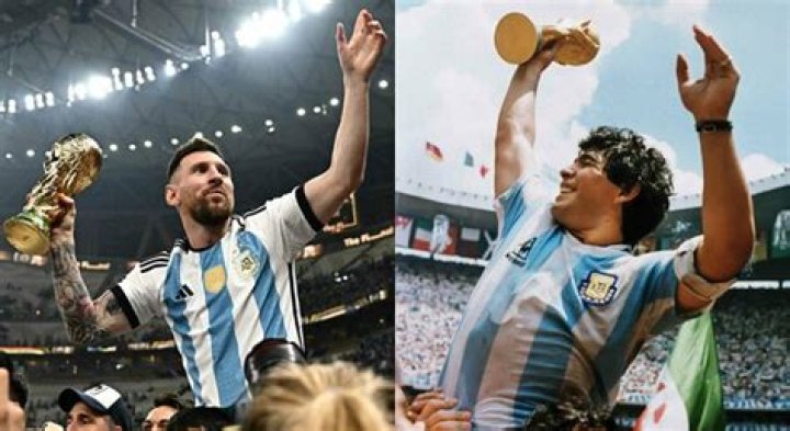 Messi come Maradona portato in spalle mentre alza la Coppa I numeri