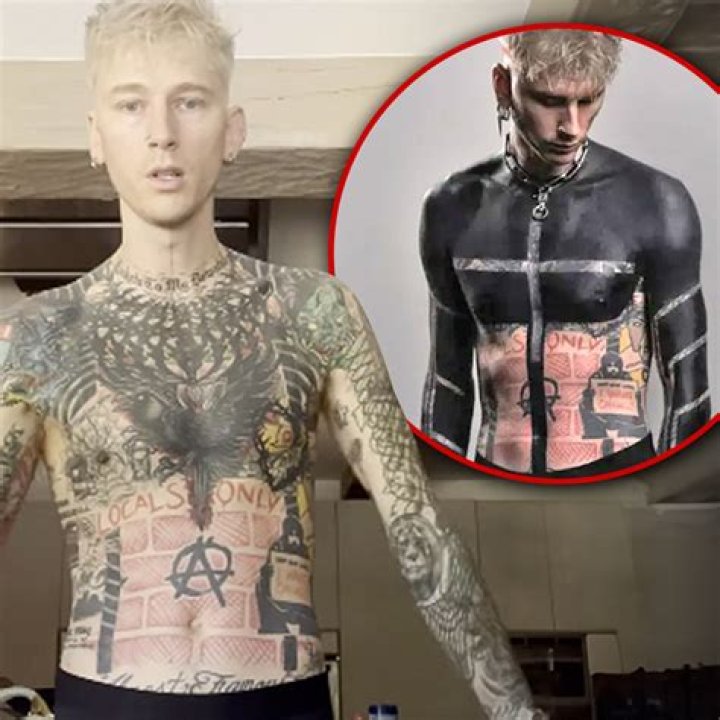Mgk Chest Tattoo • Arm Tattoo Sites