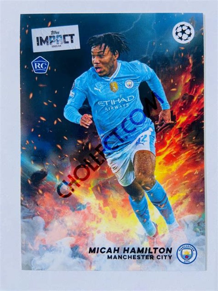 Micah Hamilton's Impact On Manchester City's Success