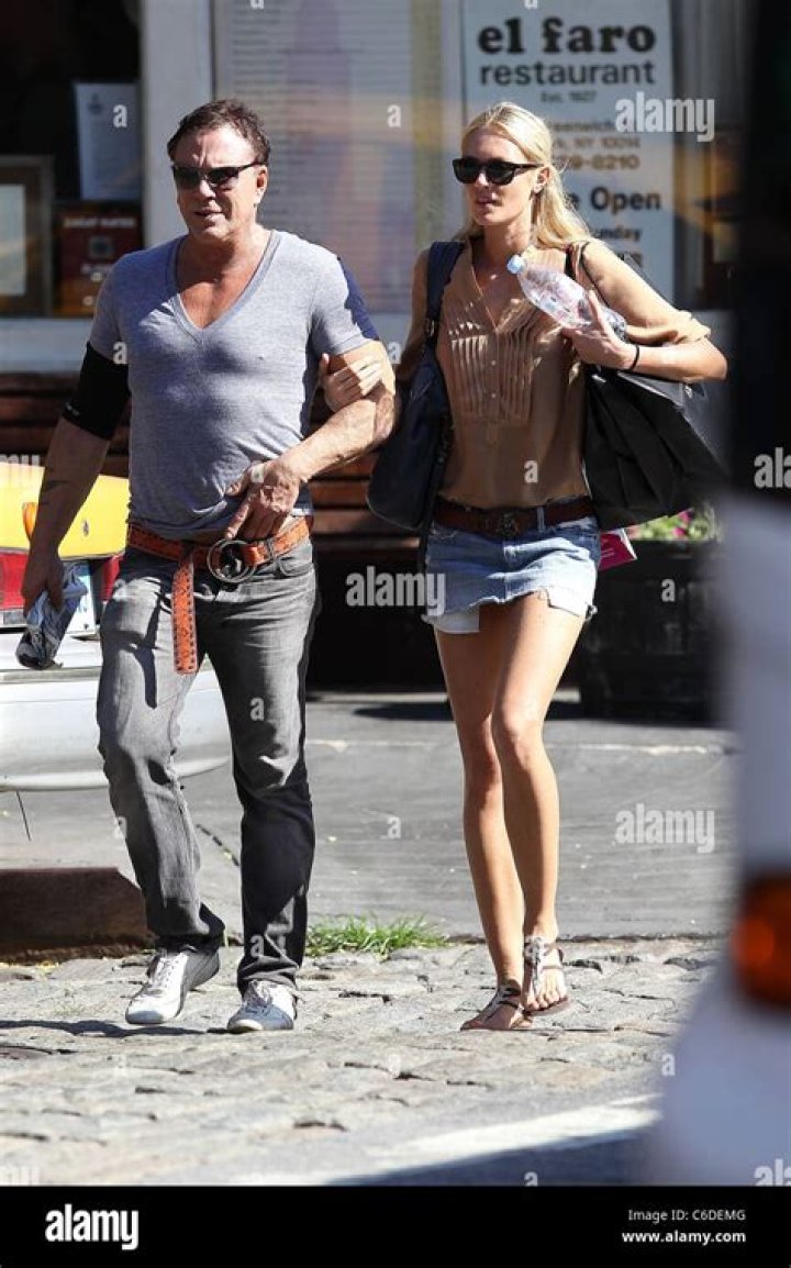Mickey Rourke Girlfriend 2022