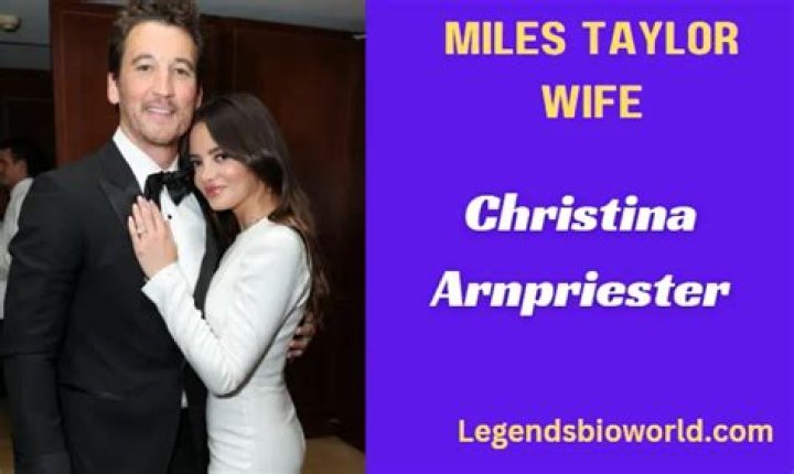 Miles Taylor Wiki, Wife, Age, Wife, Family, Net Worth