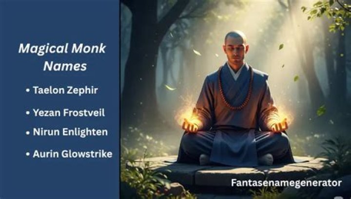 Monk Name Generator 1000s of random monk names