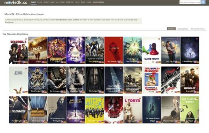Movie2k HD Filme kostenlos online im Stream anschauen & downloaden