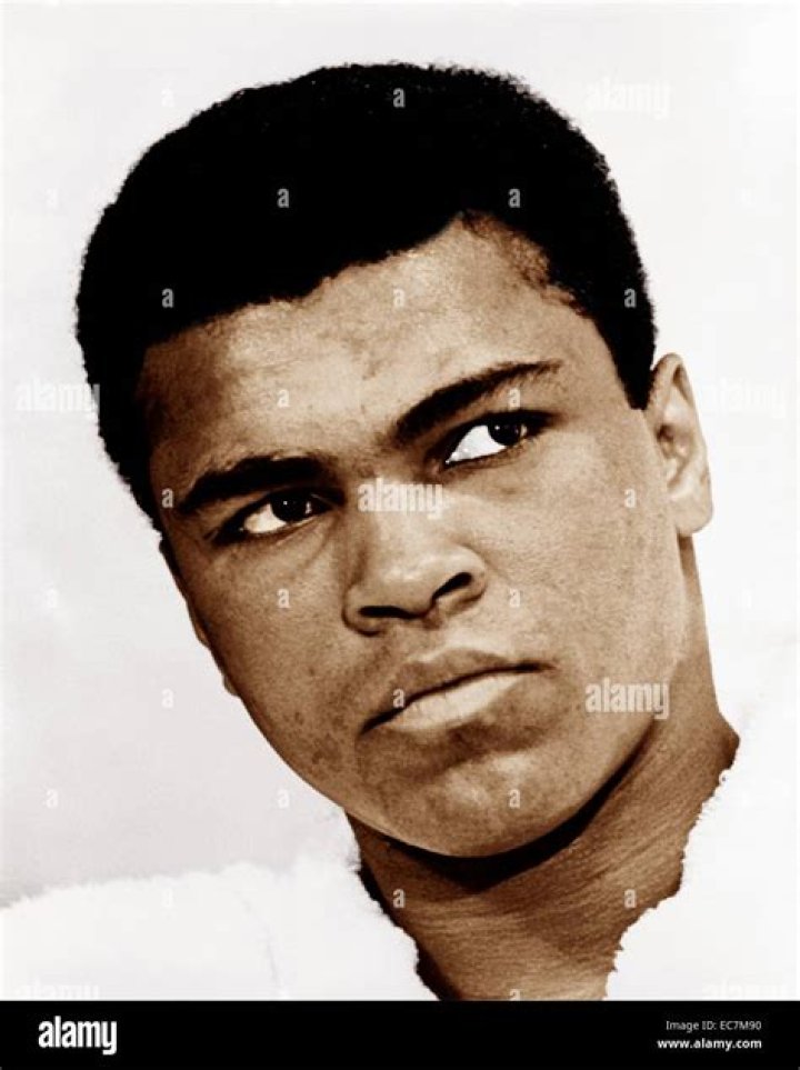 Muhammad Ali (born Cassius Clay, Jr.; January 17, 1942) American Stock