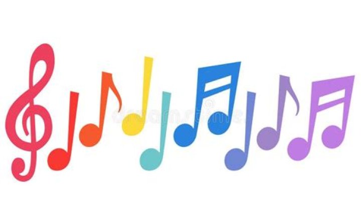 Music Icon, Color Music Notes, Music Notes Clipart, Colourful Music
