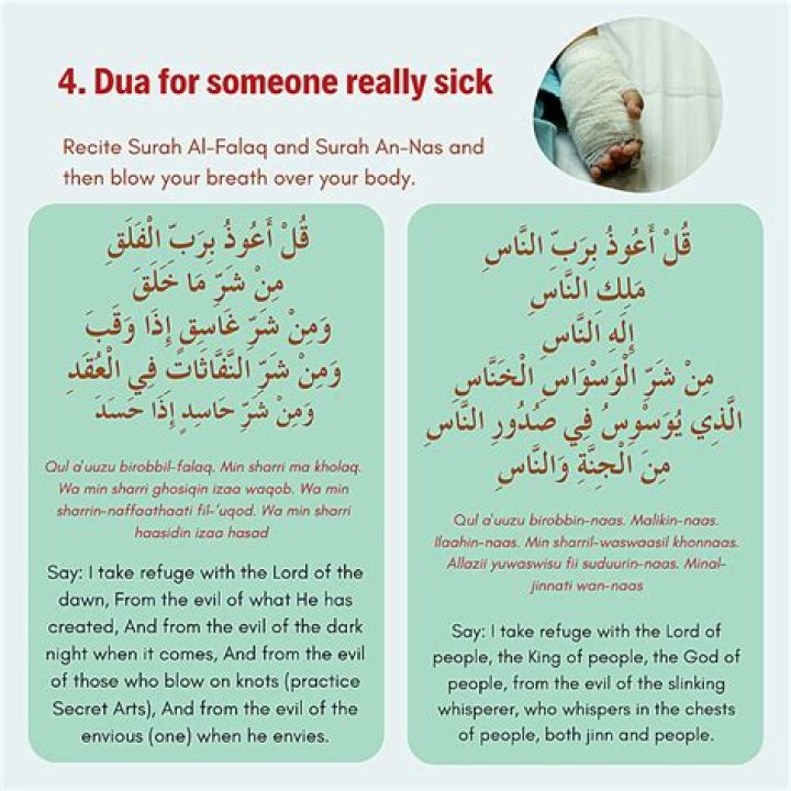 MuslimSG Dua for sick person in hospital in English