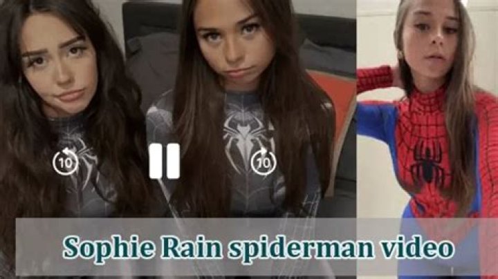 Must-See: Sophia Rain's Exclusive Spidey Video Leaked