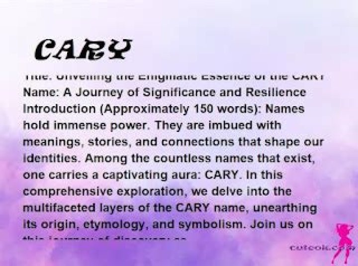My Name is Cary The making of a serial killer Crime Online