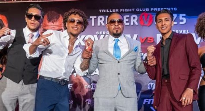 My three sons Fernando Vargas' kids to fight on same card in Inglewood