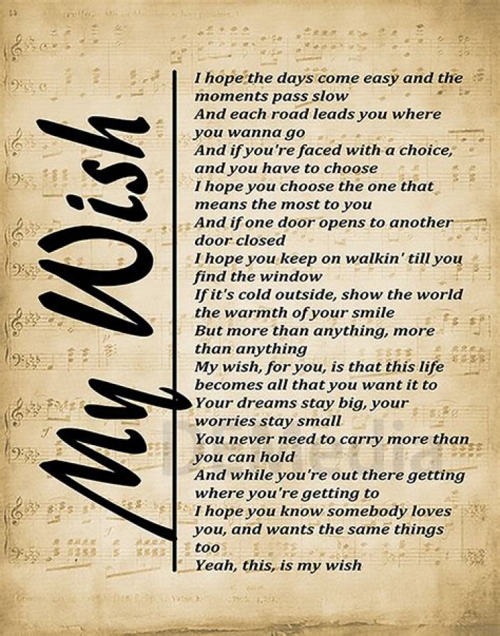 My Wish song by Rascal Flatts Spotify