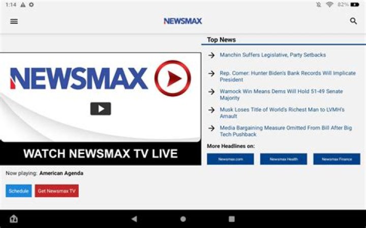 Newsmax TVAmazon.deAppstore for Android