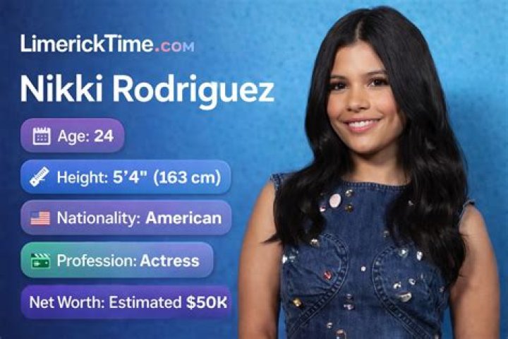 Nikki Roumel&rsquo;s biography age, height, movies and TV shows Legit.ng