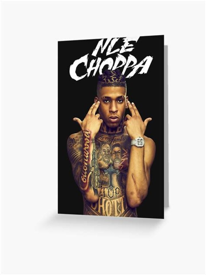 NLE Choppa Greeting Card ubicaciondepersonas.cdmx.gob.mx