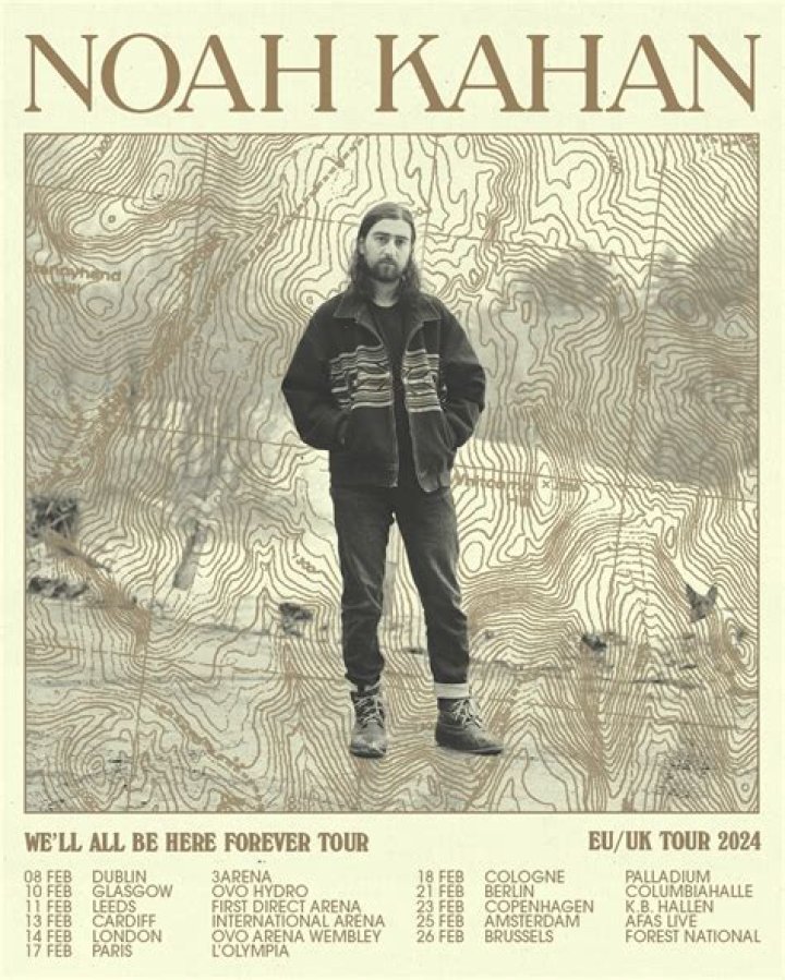 Noah Kahan returns to Europe