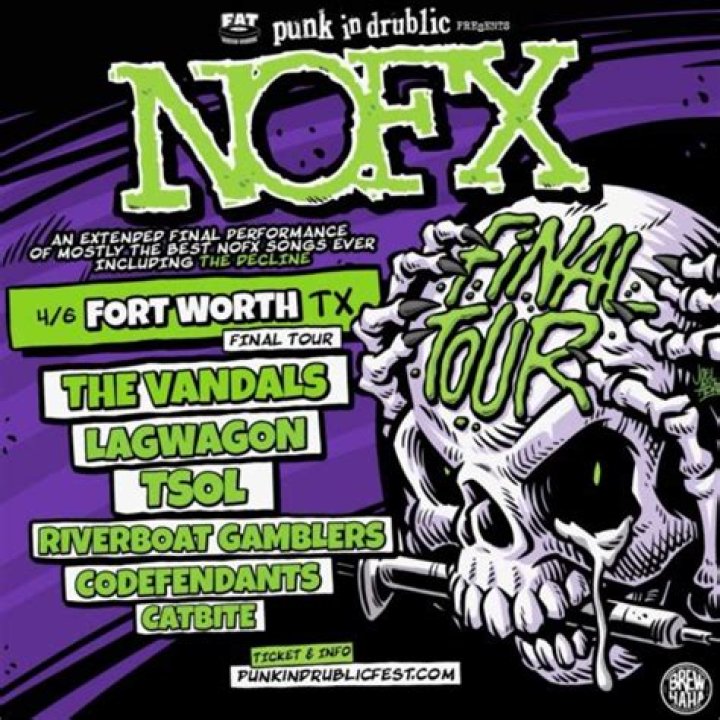 NOFX Final Tour Ft Worth, TX