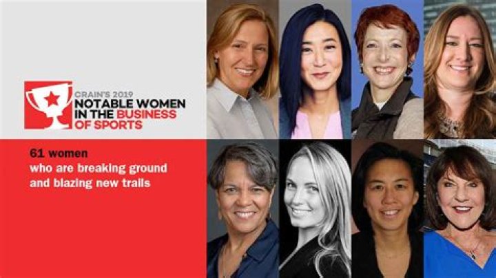 Notable Women in Sports 2019 Libby Geist Crain's New York Business