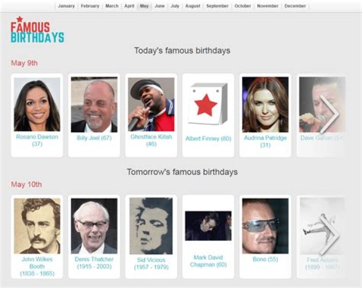 october 19 famous birthdays