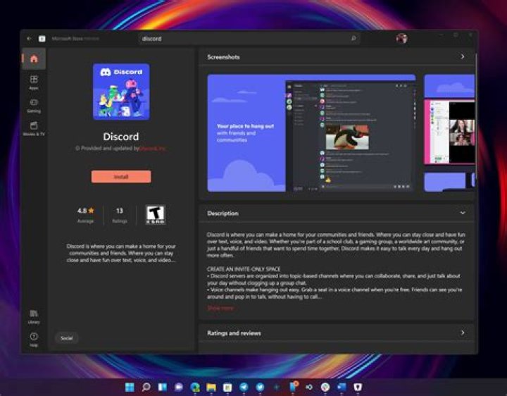 Official Discord app is now available through the Microsoft Store on
