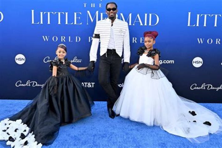 Offset Brings Daughters Kulture, Kalea to Little Mermaid Premiere Photos