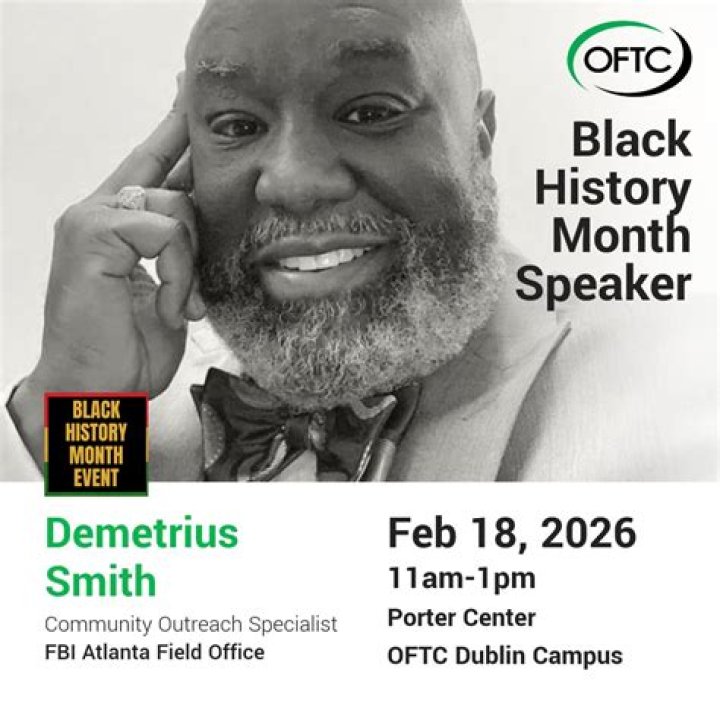 OFTC Black History Month Program Speaker, Norman Gyamfi, Sandersville
