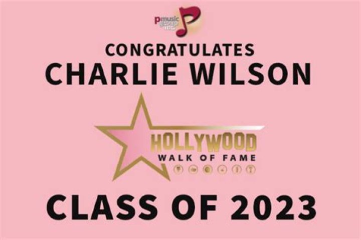 P Music Group Congratulates Charlie Wilson on His Star on the