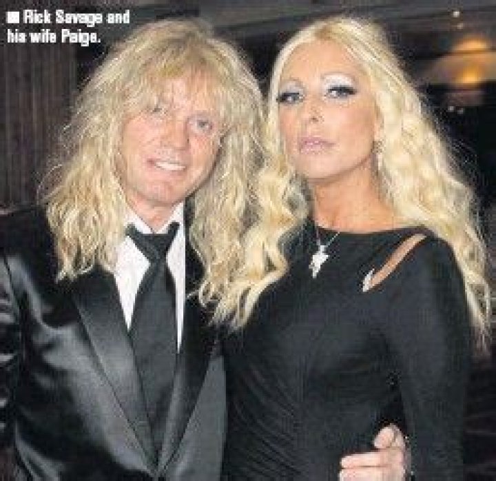 Paige Hannon (Rick Savage's Wife) Wiki, Age, Net Worth, Husband, Family