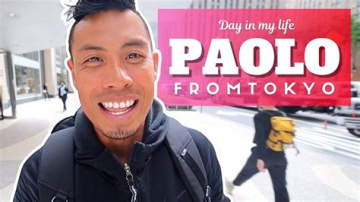 Paolo fromTOKYO YouTube Tokyo travel guide, Paolo, Tokyo travel