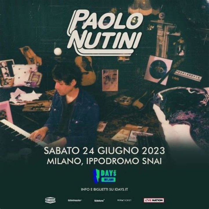 Paolo Nutini il 24 giugno 2023 a Milano