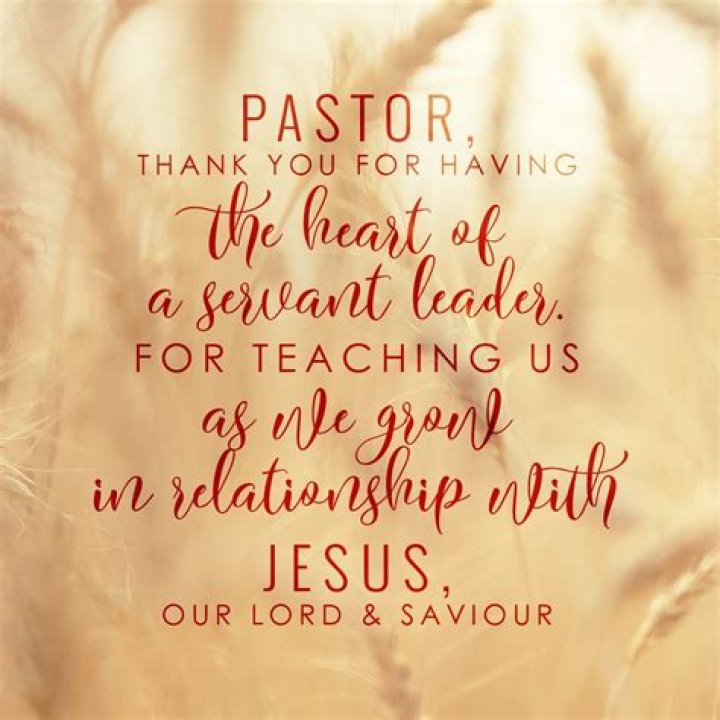 Pastor Appreciation Images And Quotes