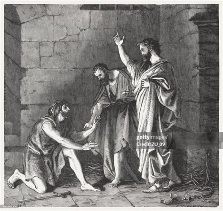 Paul and Silas in Prison. Bible story for kids YouTube