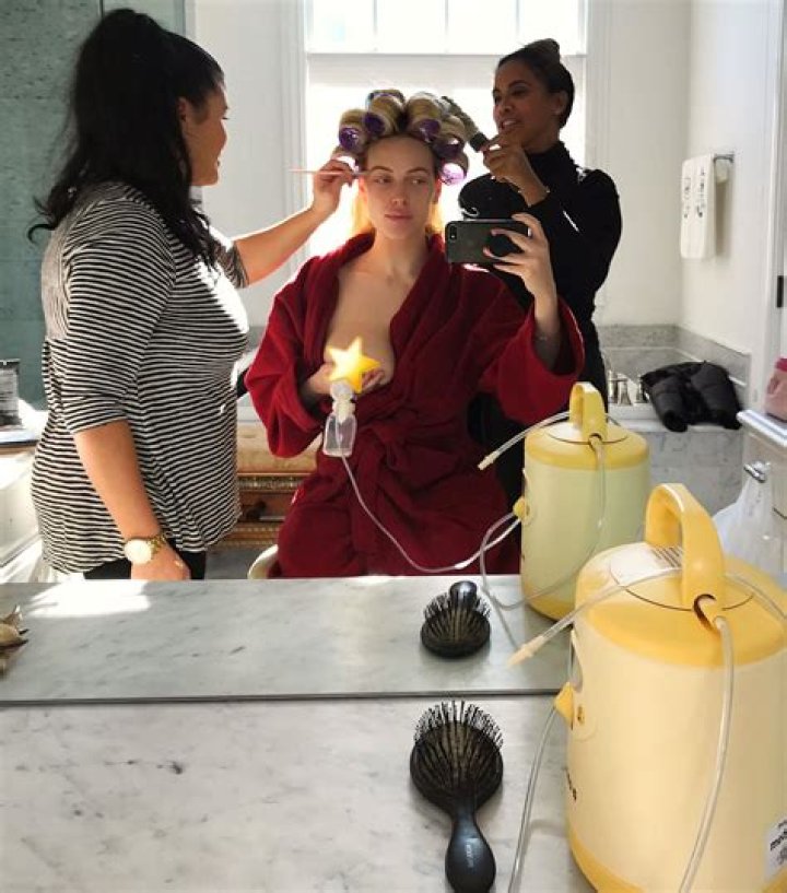 Peta Murgatroyd has breast milk leak on top Daily Mail Online