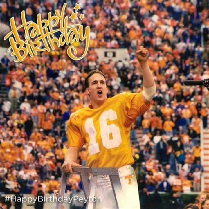 Peyton Manning Birthday