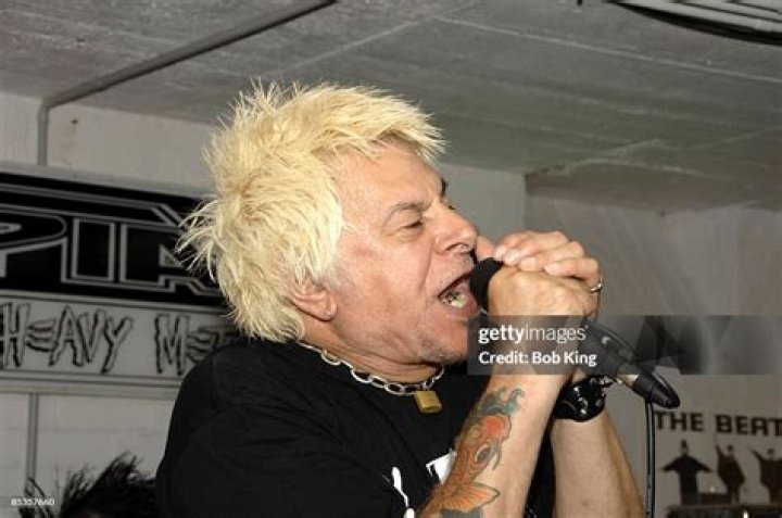 Photo of UK SUBS; Charlie Harper Nachrichtenfoto Getty Images
