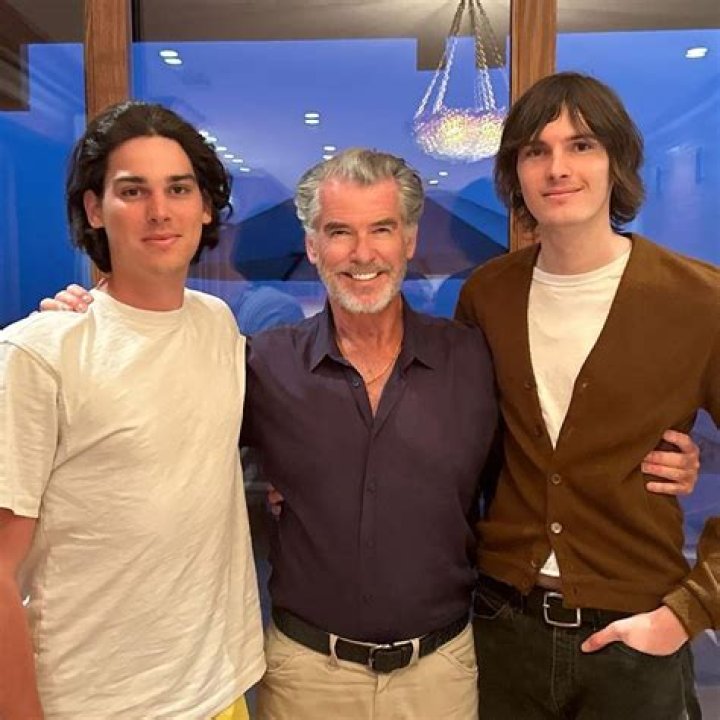 Pierce Brosnan sons the actor&rsquo;s son Christopher Brosnan seen in London