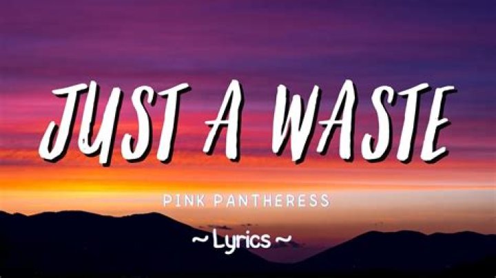 PinkPantheress Just a waste (Lyrics) "How'd it ever get so wrong