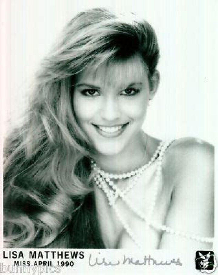 PLAYBOY APRIL 1990D LISA MATTHEWS GIRLS OF THE A.C.C.
