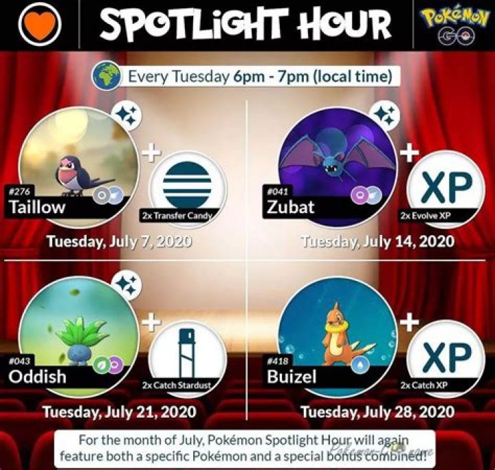 Pokemon Go Spotlight Hours July 2023, make Sure to Mark Wailmer's