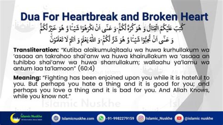 Powerful Dua For Heartbreak And Broken Heart (Halal 2024)