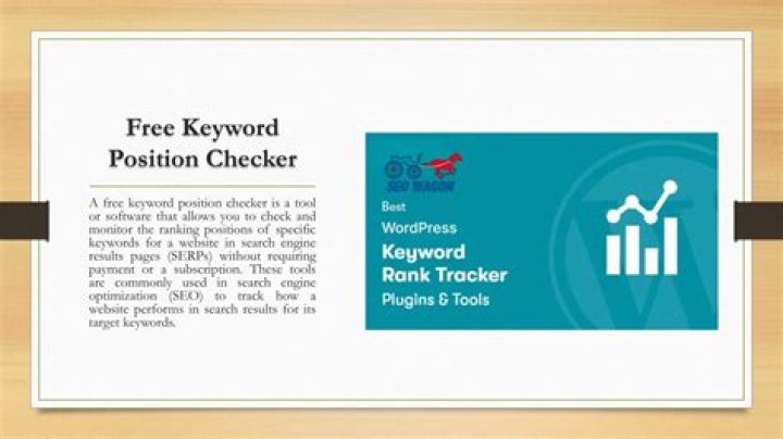 PPT Free Keyword Position Checker SEO Tool & Trackers PowerPoint