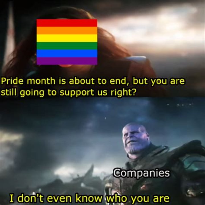 Pride Month Corporate Memes Poking Fun at Companies' Pandering