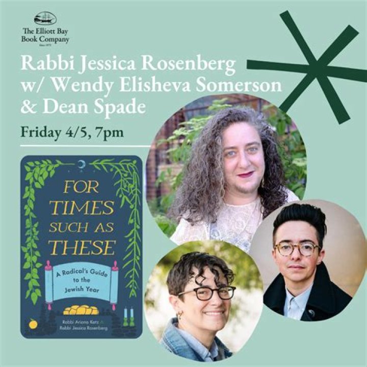 Rabbi Jessica Rosenberg with Wendy Elisheva Somerson (wes) and Dean
