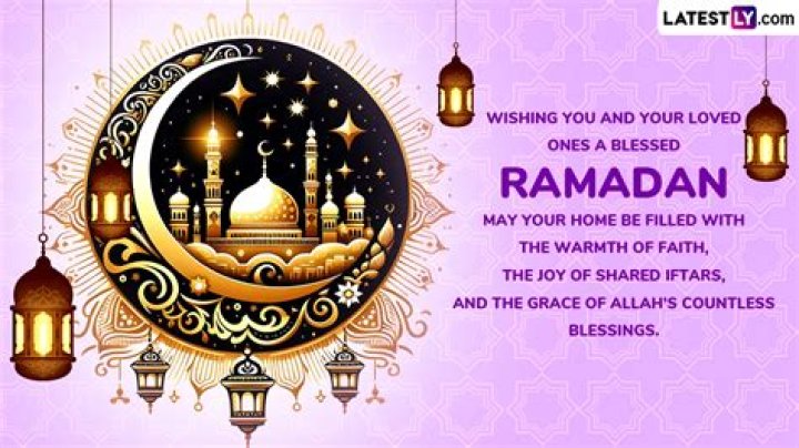 Ramadan Mubarak wishes (Ramzan Kareem) whatsapp wishing image, greeting