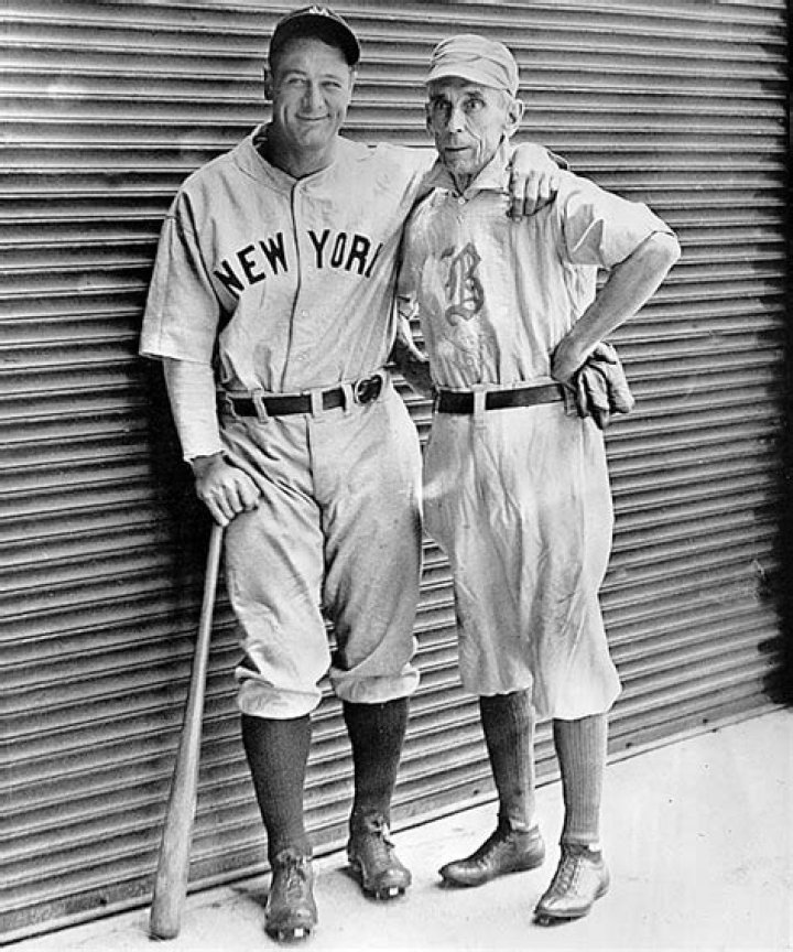 Rare Photos of Lou Gehrig Lou gehrig, Major league baseball players